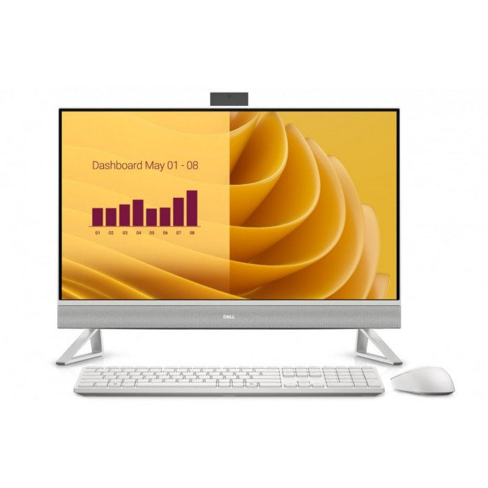 Komputer Dell 27 All-in-One EC27250 Win11Pro 7-150U/32GB/1TB/27.0 FHD Touch/Intel Graphics/Cam/WLAN + BT/Backlit Kb/3Y ProSupport (EC27250_RPLU-R_007)-tecwheels
