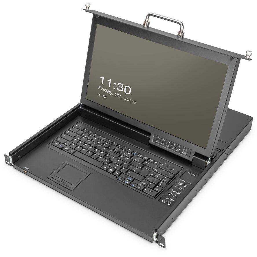 17HD LCD KVM-CONSOL 16PORT HDMI GERMAN MGD 432CM HD TFT HDMI (DS-72220-7GE)-tecwheels
