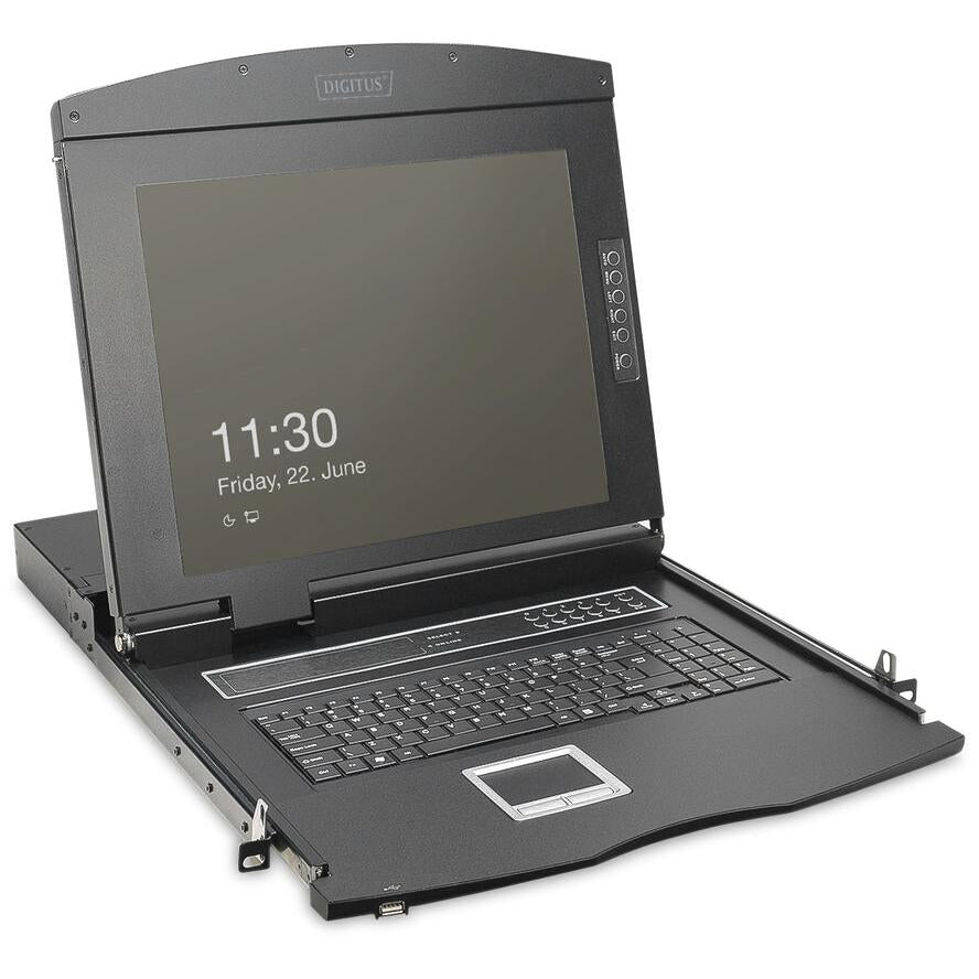 Konsola KVM Digitus KVM Digitus 19" TFT Konsole GE Tastatur (DS-72221-2GE)-tecwheels