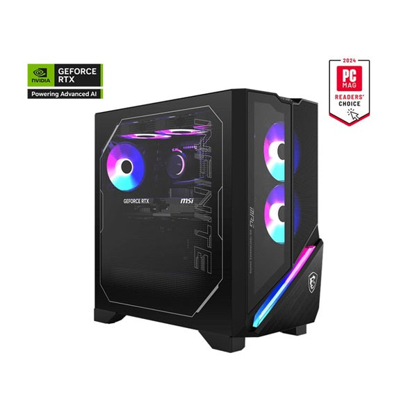 MSI MPG Infinite X3 AI 2NVZ9-205EU/Core Ultra 9 285K/64GB/1TB/Win11/RTX 5090 32GB/fekete Gamer PC (B9285K5093264GS1TX11)-tecwheels