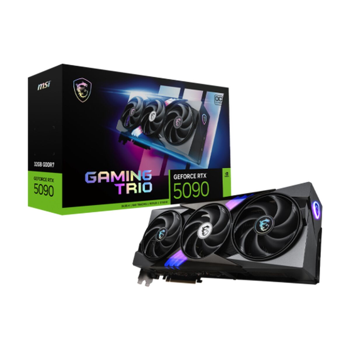 Graphics card MSI nvidia geforce rtx 5090 GDDR6X-tecwheels