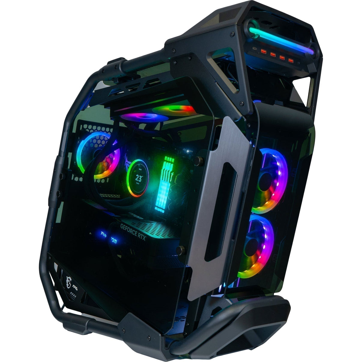 AlzaPC GameBox Ultimate Mini Tower Gaming Desktop With Ryzen 7 9800X3D And RTX 5090 128GB RAM 4TB SSD - tecwheels